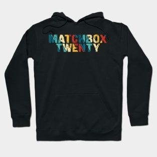 Retro Color - Matchbox Twenty Hoodie